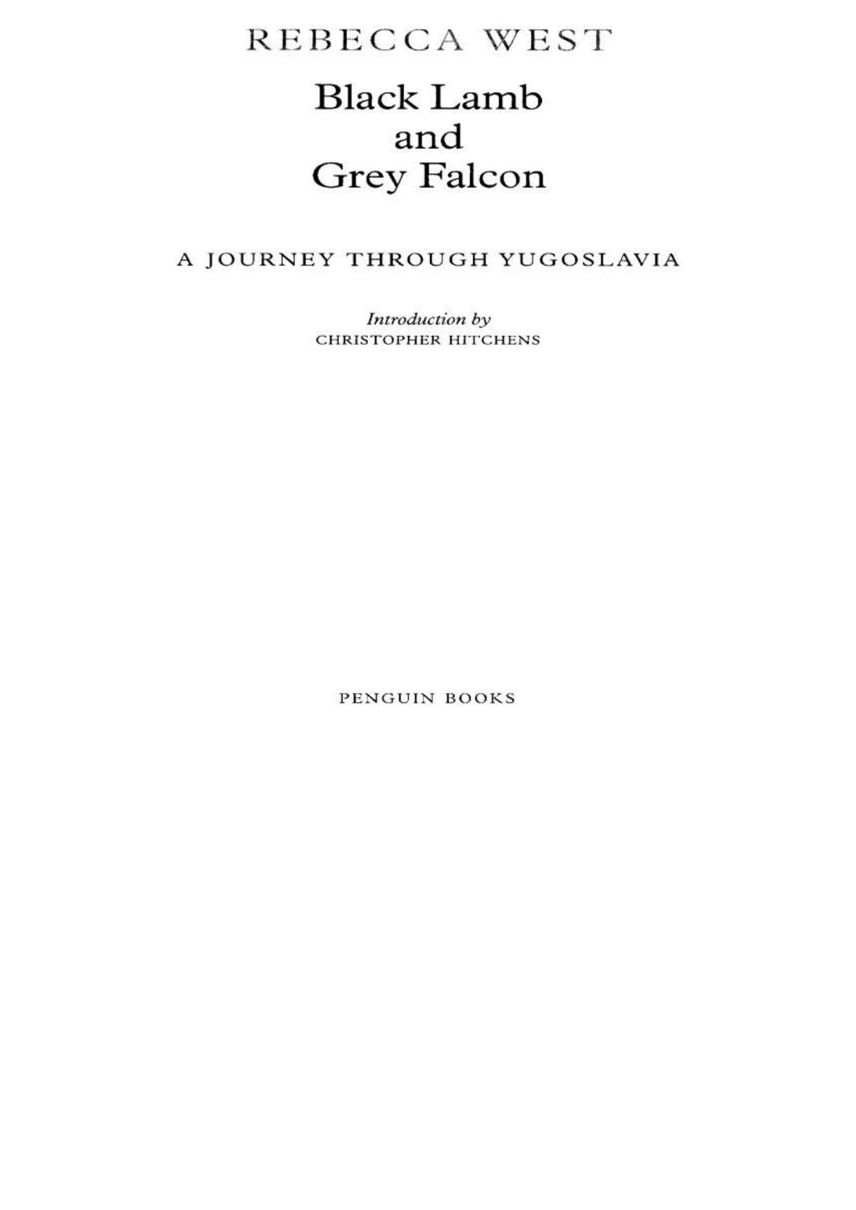 Black Lamb and Grey Falcon